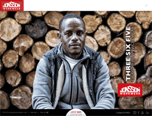 Tablet Screenshot of jonssonworkwear.com